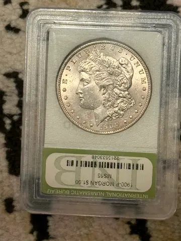 Morgan Silver Dollar 1900 (Encapsulated)