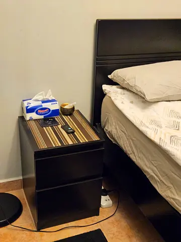 Bed with spring mattress 150x200