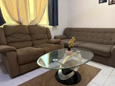 Glass Top Coffee Table with Modern Curved Base