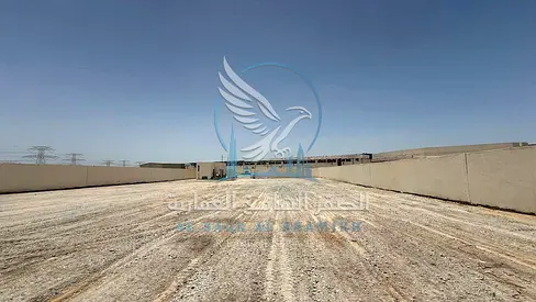 موقع مميز | قريبه من الرئيسي | مساحه واسعه | ارضيه اسفلتيه | مناسبه للتخزين والتجاري | تامين شيك | اول ساكن | مكاتب للاعمال | سهوله دخول وخروج الشاحنا