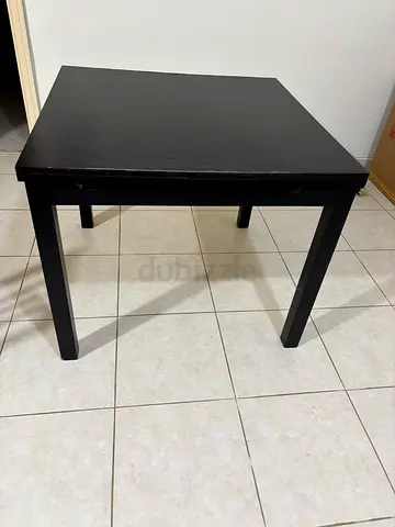 Ikea Dining Table (90 by 90cms) for sale extendable