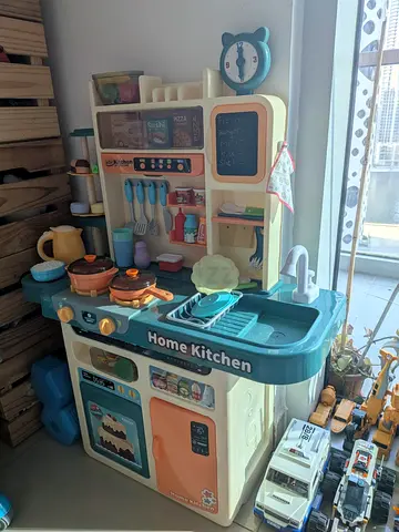 Children's Pretend Play Home Kitchen Set