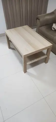 IKEA Light wood coffee table with lower shelf - dimensions (90x 55) cm in Excellent condition