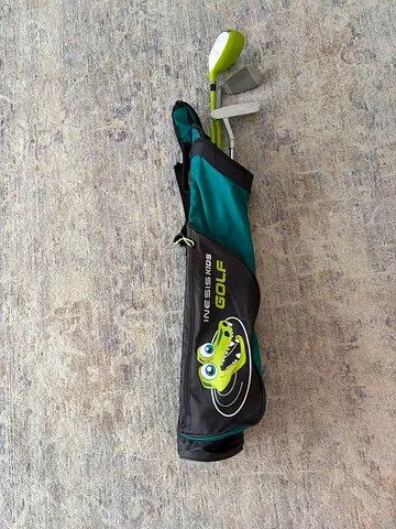 Kids Golf Club Set with Carry Bag - Good Condition