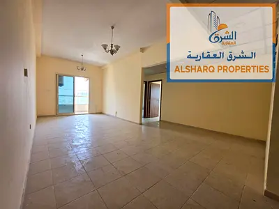 Two bedrooms and a living room, two bathrooms, built-in wardrobes, central air conditioning, easy direct access to Dubai and Sharjah.