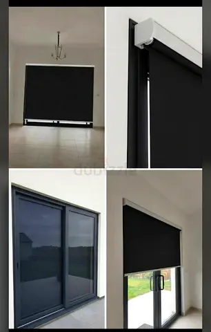 Modern Blackout Roller Blind for Sliding Doors