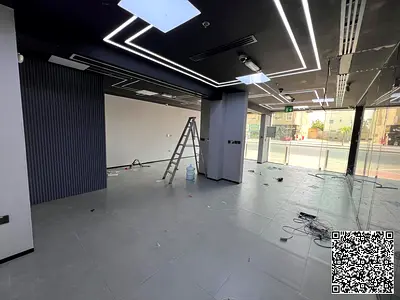 Commercial space for annual rent in Al Rawda, on Sheikh Ammar Street, Ajman