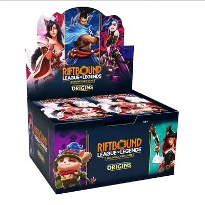 Riftbound: League of Legends Origins Booster Box - (From sealed case)