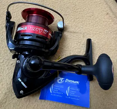 Fishing Reel Piona Black Berry II BB-4000ii Pioneer brand made in Singapore