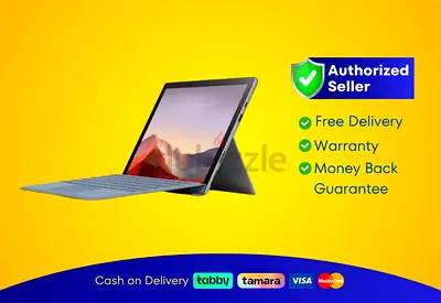 Microsoft Surface Pro 7 - i5 - 12.3" - 8/128GB Silver | New |  Warranty | FREE  Delivery