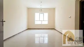 1BR Hall Al Majarra Sharjah Central AC Open View Spacious Area Free Maintenance Sand Parking Availab
