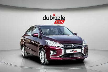 AED 411/month | 2022 Mitsubishi Attrage | GCC Specs | Ref#525328