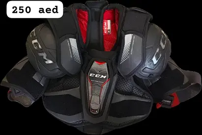 CCM Hockey Shoulder Pads - Protective Chest & Shoulder Guard (Good Condition)