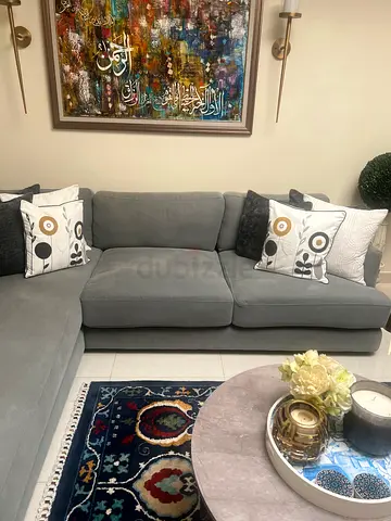 Luxury L-shaped sofa