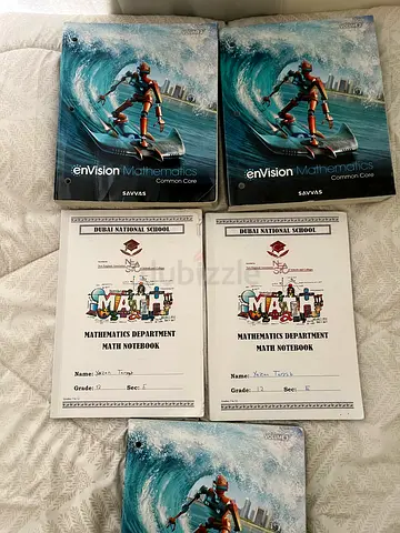 enVision Math Common Core Student and Workbook Set (Grade 6-12) - Gently Used negotiobale
