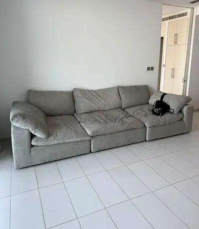 Pan Home pianca feather 🪶 filled modular sofa
