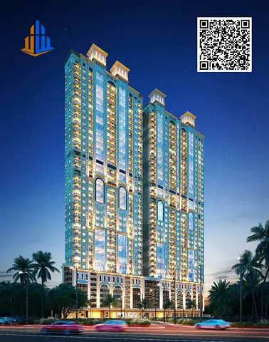 Luxury 2-Bedroom Apartment with Living Room in the Heart of Ajman | 1,579 sq. ft. | AED 935,000 | Freehold | 5% Down Payment