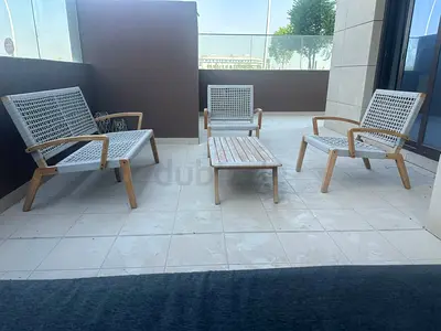 Outdoor patio seating set - 2 sofas, 2 chairs and coffee table