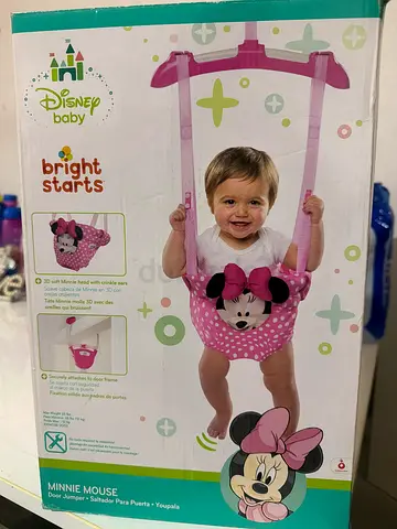 Disney Baby Minnie Mouse Doorway Jumper - Pink