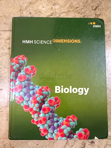 HMH Science Dimensions: Biology Textbook (Hardcover) - Good Condition