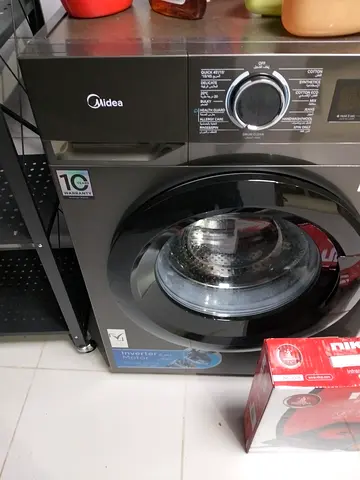 Midea Front Load Washing Machine - 7kg, Inverter Motor, Good Condition