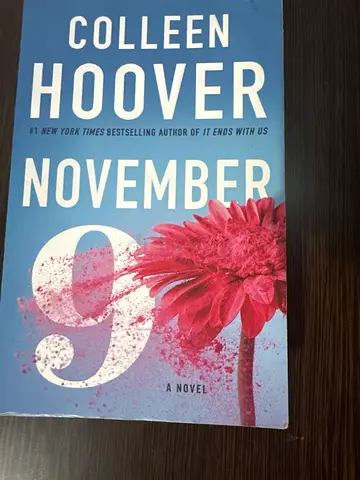 November 9 by Colleen Hoover (Paperback)