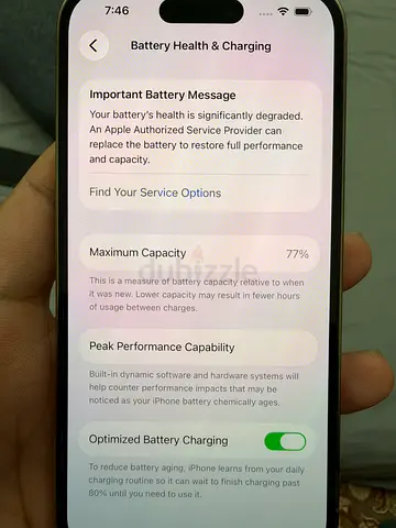 iPhone 14 Pro 256 GB - Good Condition, Battery Health 77% (Unlocked) - gold