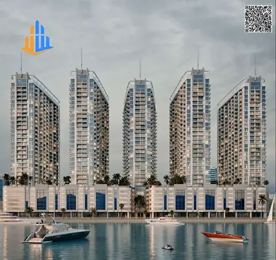 استثمر في Ajman Creek Towers | إطلالة مباشرة على الخور | عائد استثماري قوي سعر اقل من السوق