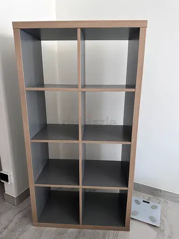 Kallax Gray shelving unit 147/47cm