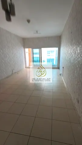 غرفتين وصاله 3 حمام مع بلكونة مساحات واسعة جدا بابراج عجمان وان مع غرفة غسيل