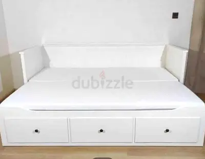 Ikea hamnes day bed with 2 mattress and 3 store