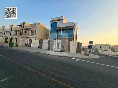 💯 تملك حر لجميع الجنسيات  🏡 فيلا للبيع – تصميم مودرن فاخر 📍 عجمان – منطقة الباهيه