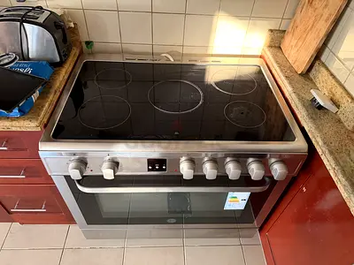 Hoover Electric Cooking Range 5 Hoobs , DELIVERY + WARRANTY