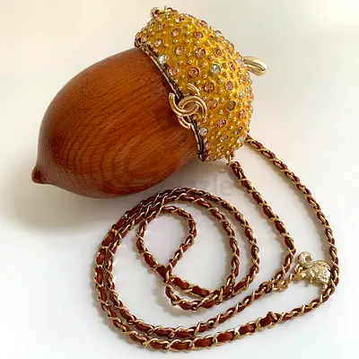 Chanel Acorn Minaudiere bag