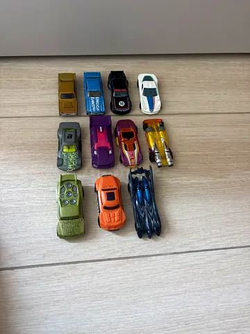 12 original hot wheels car figures