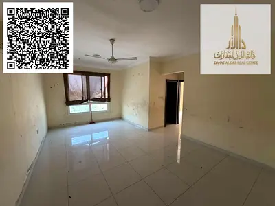 شقة غرفة وصالة واسعة وبلكونة للإيجار السنوي في شارع الشيخ عمار بن حميد - المويهات 2، عجماان