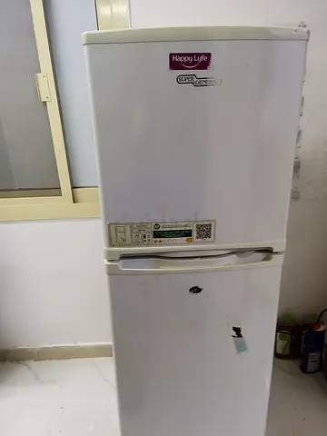 Used Happy Life Double Door Refrigerator - Good Working Condition