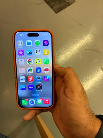 iPhone 17pro 512GB Orange Color with one physical and one e-sim version
