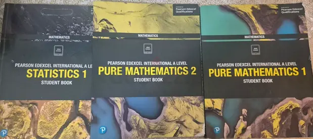 Pearson Edexcel International A Level Mathematics & Statistics Student Books - Set of 3