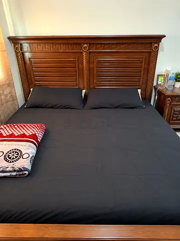 Urgent Sale King Size Bed available on Oct 7,2026