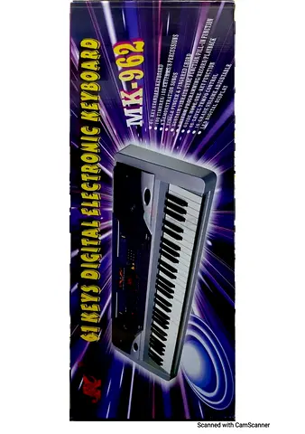 MK Electric Keyboard 61 keys (MK-962) - Brand new