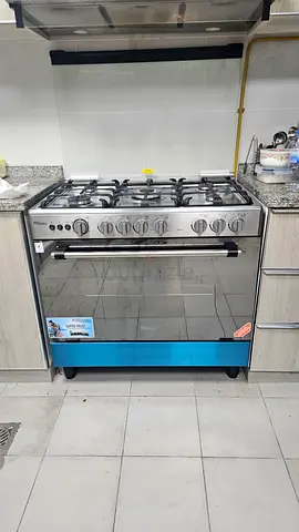 90x60 cm Super General 5 Burner Gas Cooker with Oven, 9 months old