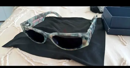 Christian Dior tortoiseshell-style rectangular sunglasses (preowned)
