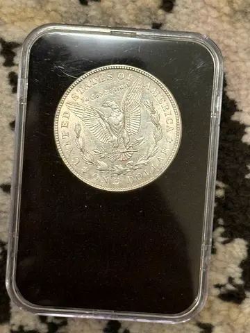 1921 Vintage US Morgan Silver Dollar in Protective Case