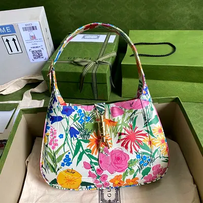 Gucci x Ken Scott Jackie Jardin D'Avril bag