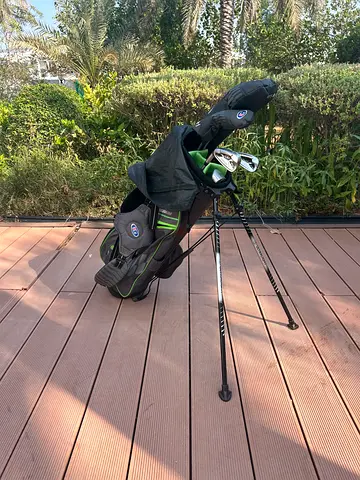 US Kids UL57 5-Club Stand Bag Set All Graphite - Left handed