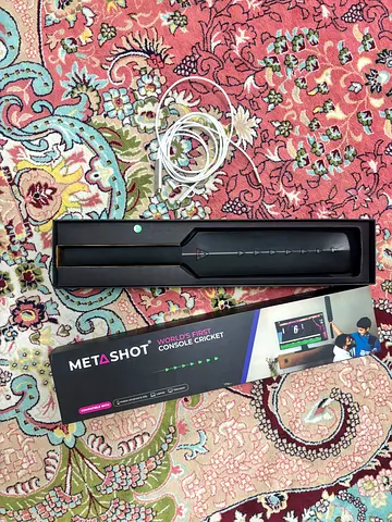 MetaShot Console Cricket Bat with Accessories
