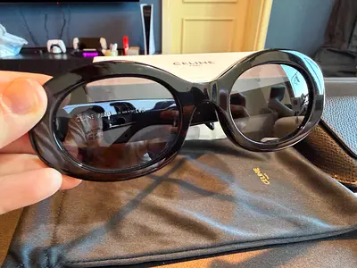 For sale: CELINE CL40194U 01A Women's Full Rim Oval Sunglasses