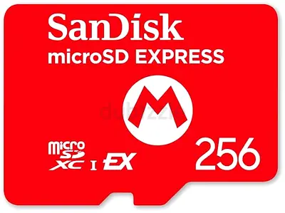 Nintendo Switch 2 SanDisk 256GB microSD Express Card