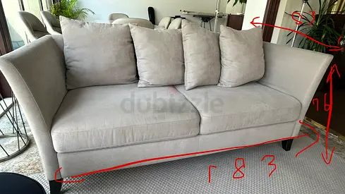 2-seater sofa in good condition